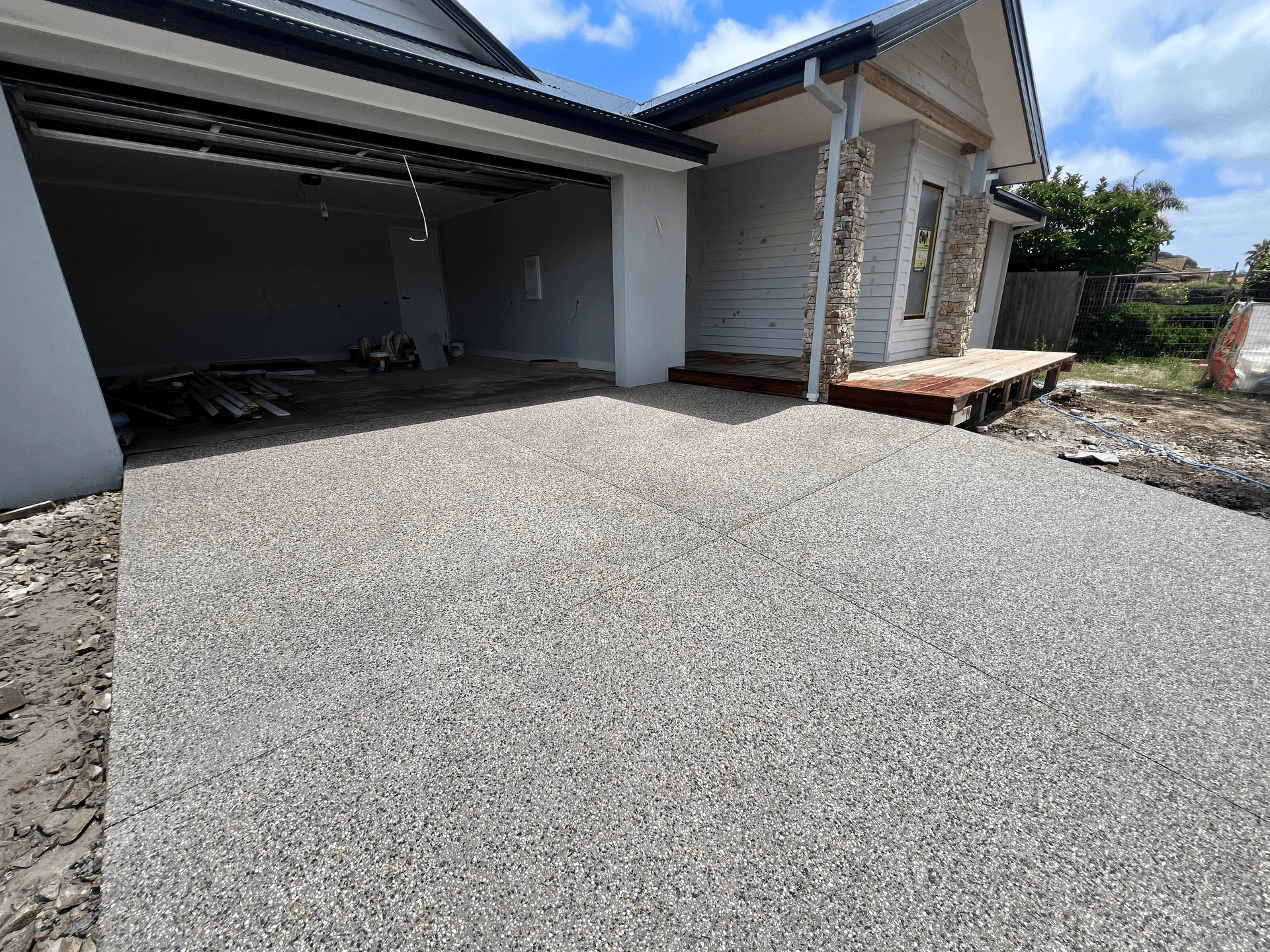 expose concrete driveway 